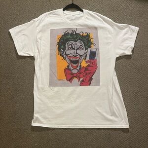 Vintage dc comics joker tee